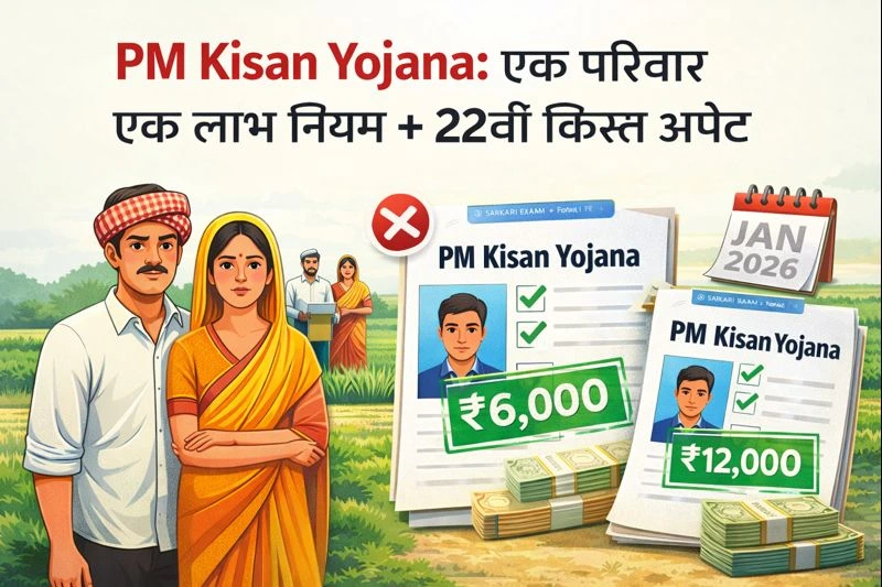 PM Kisan Yojana 22वीं किस्त: ₹6,000 या ₹12,000?