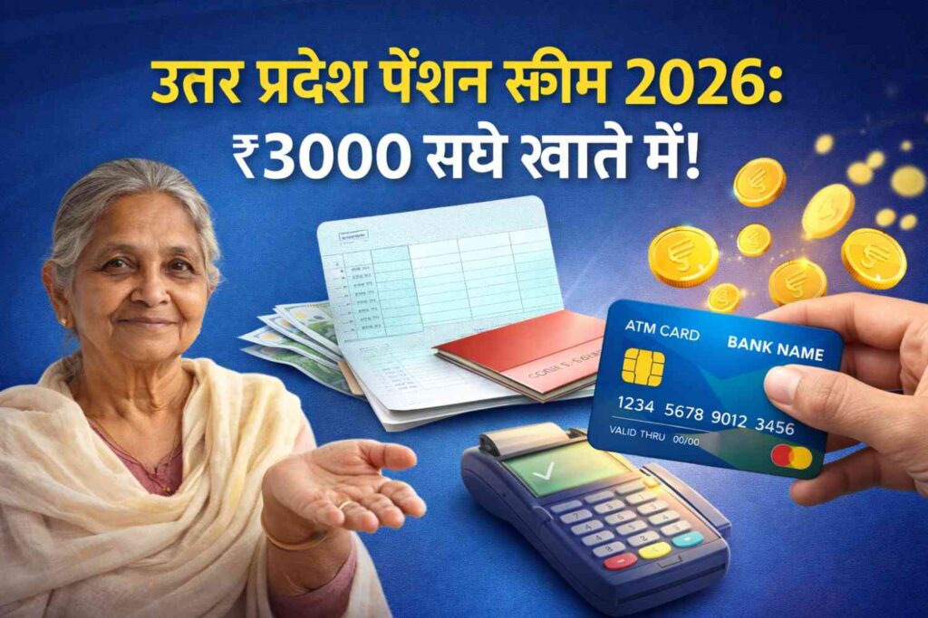उत्तर प्रदेश पेंशन स्कीम 2026: ₹3000 सीधे खाते में!