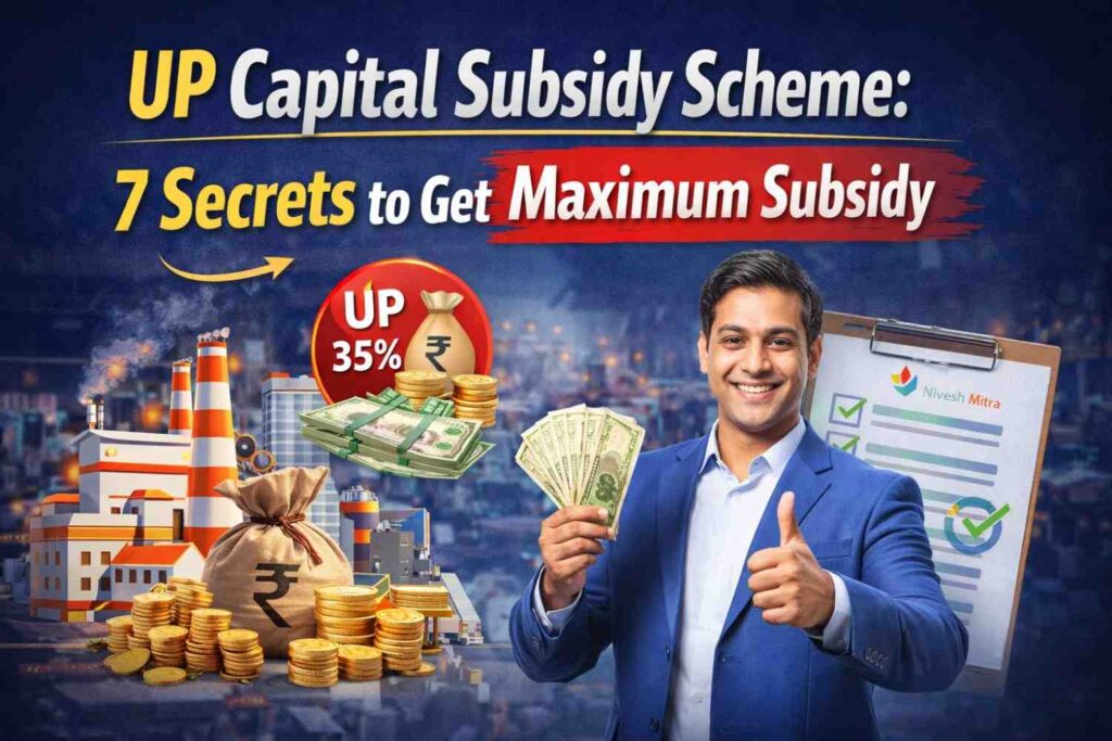 UP Capital Subsidy Scheme: 7 Secrets to Get Maximum Subsidy